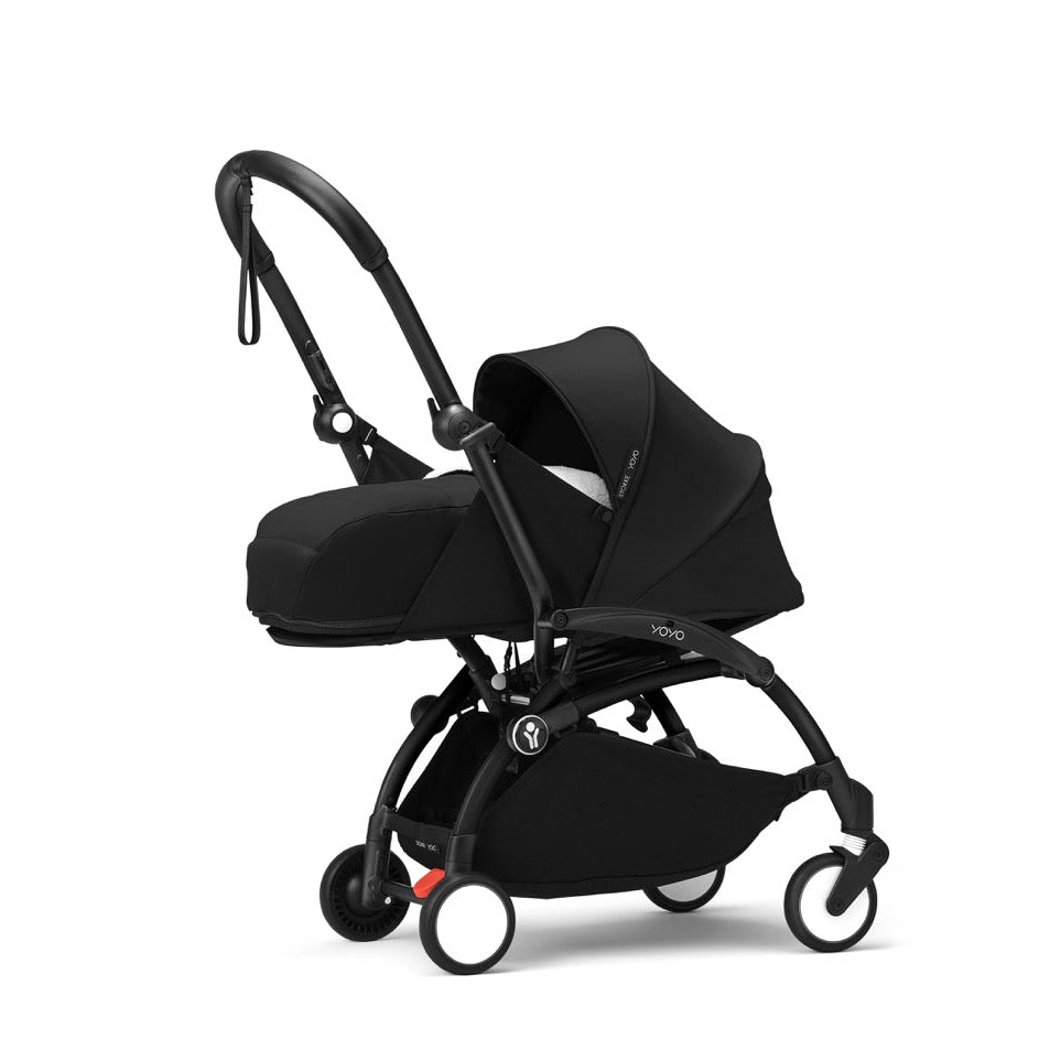 YOYO³ Stroller from Newborn to Toddler in Black