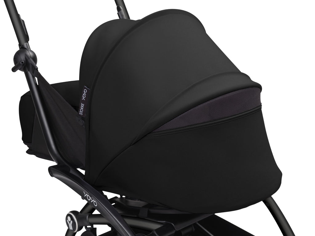YOYO³ Stroller from Newborn to Toddler in Black