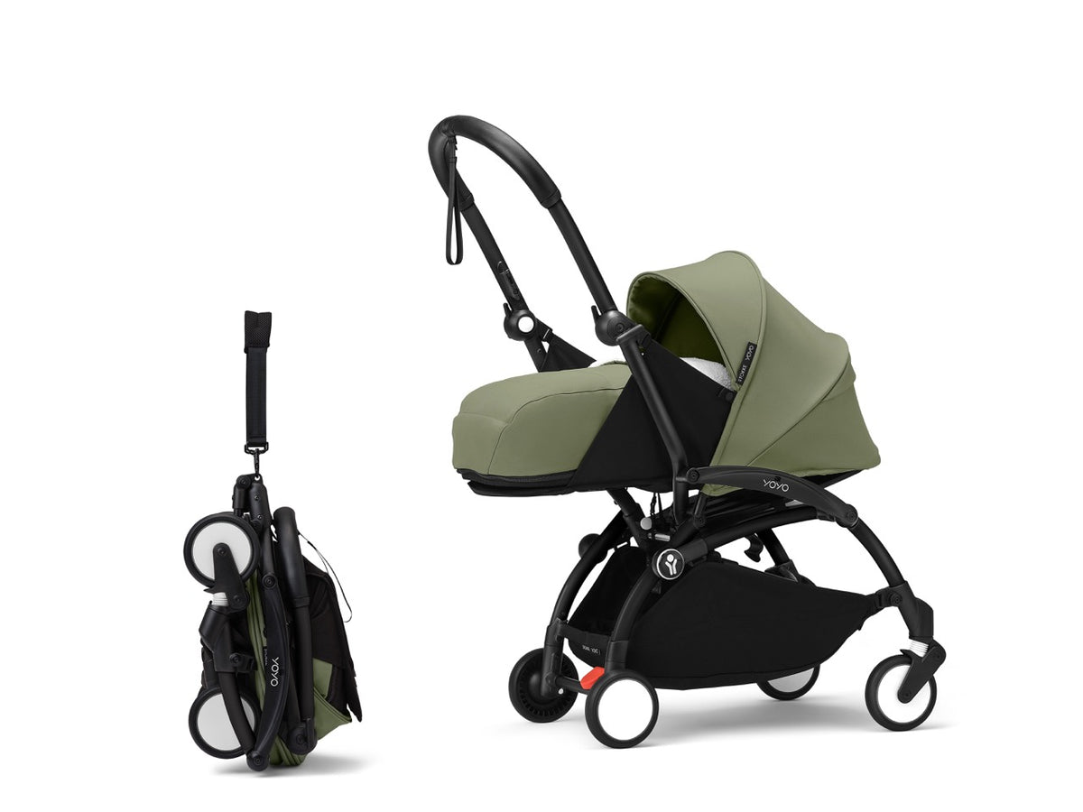 YOYO³ Stroller from Newborn to Toddler in Olive