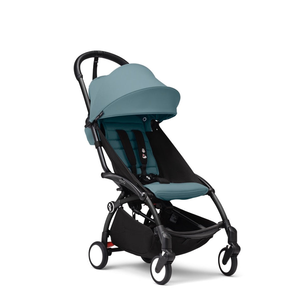 YOYO³ Stroller From 6 Months in Aqua on Black