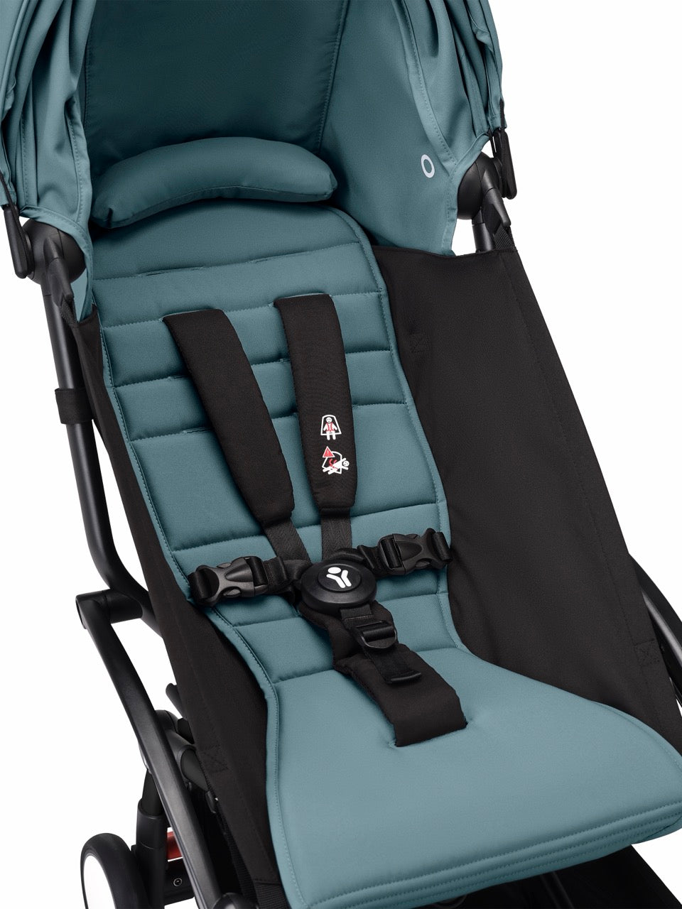 YOYO³ Stroller From 6 Months in Aqua on Black