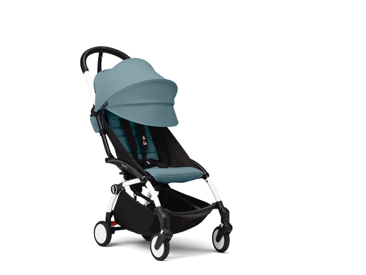 YOYO³ Stroller from 6 Months in Aqua on White