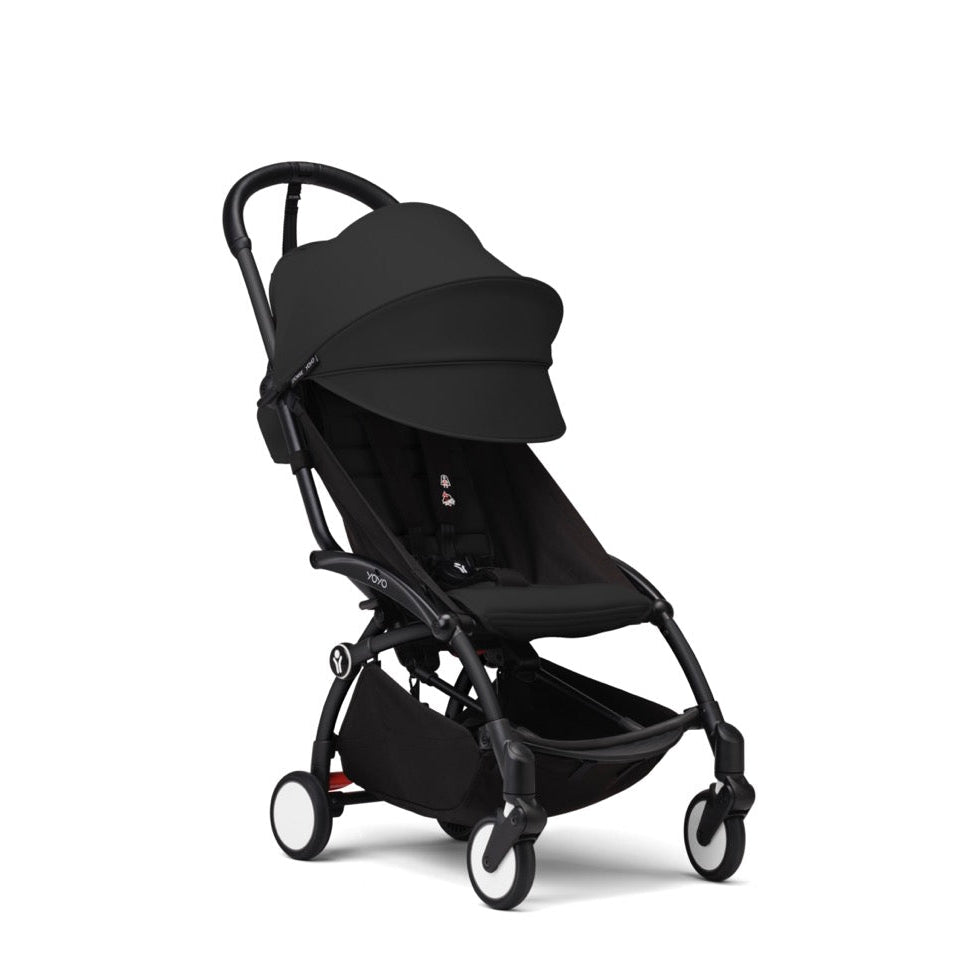 YOYO³ Stroller From 6 Months in Black on Black