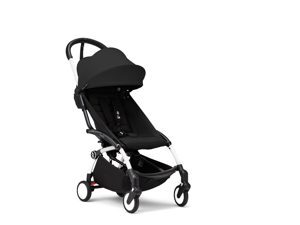 YOYO³ Stroller from 6 Months in Black on White