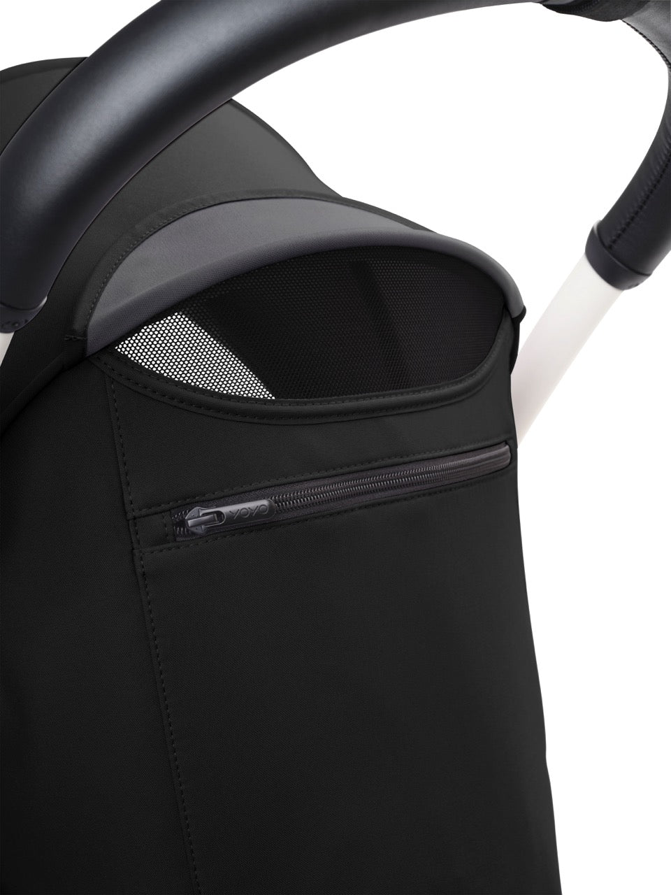 YOYO³ Stroller from 6 Months in Black on White
