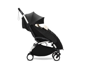 YOYO³ Stroller from 6 Months in Black on White