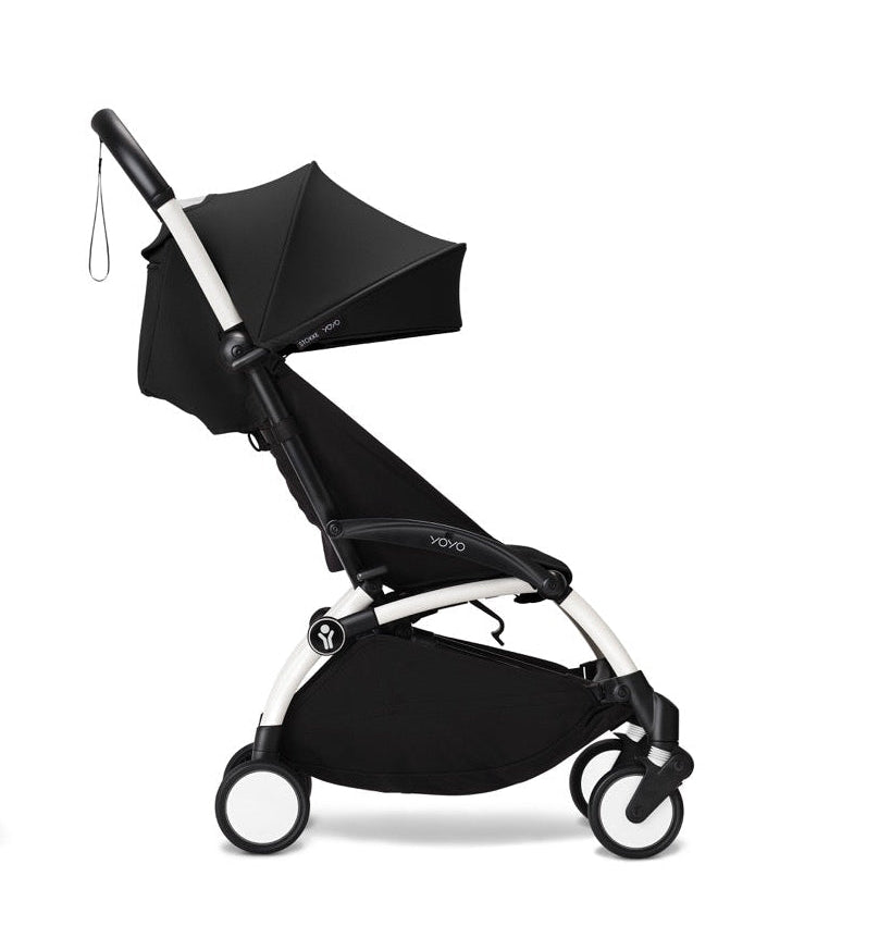 YOYO³ Stroller from 6 Months in Black on White