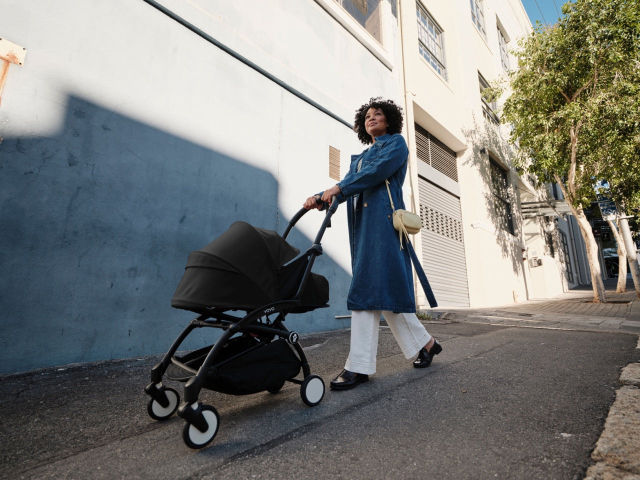YOYO³ Stroller from Newborn to Toddler in Black