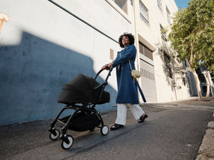 YOYO³ Stroller from Newborn to Toddler in Black