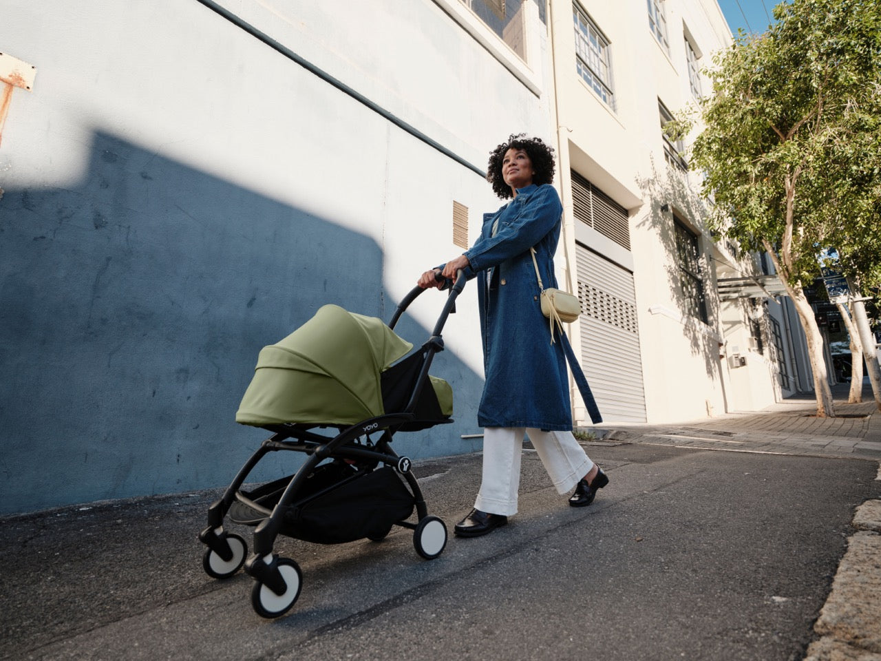 YOYO³ Stroller from Newborn to Toddler in Olive