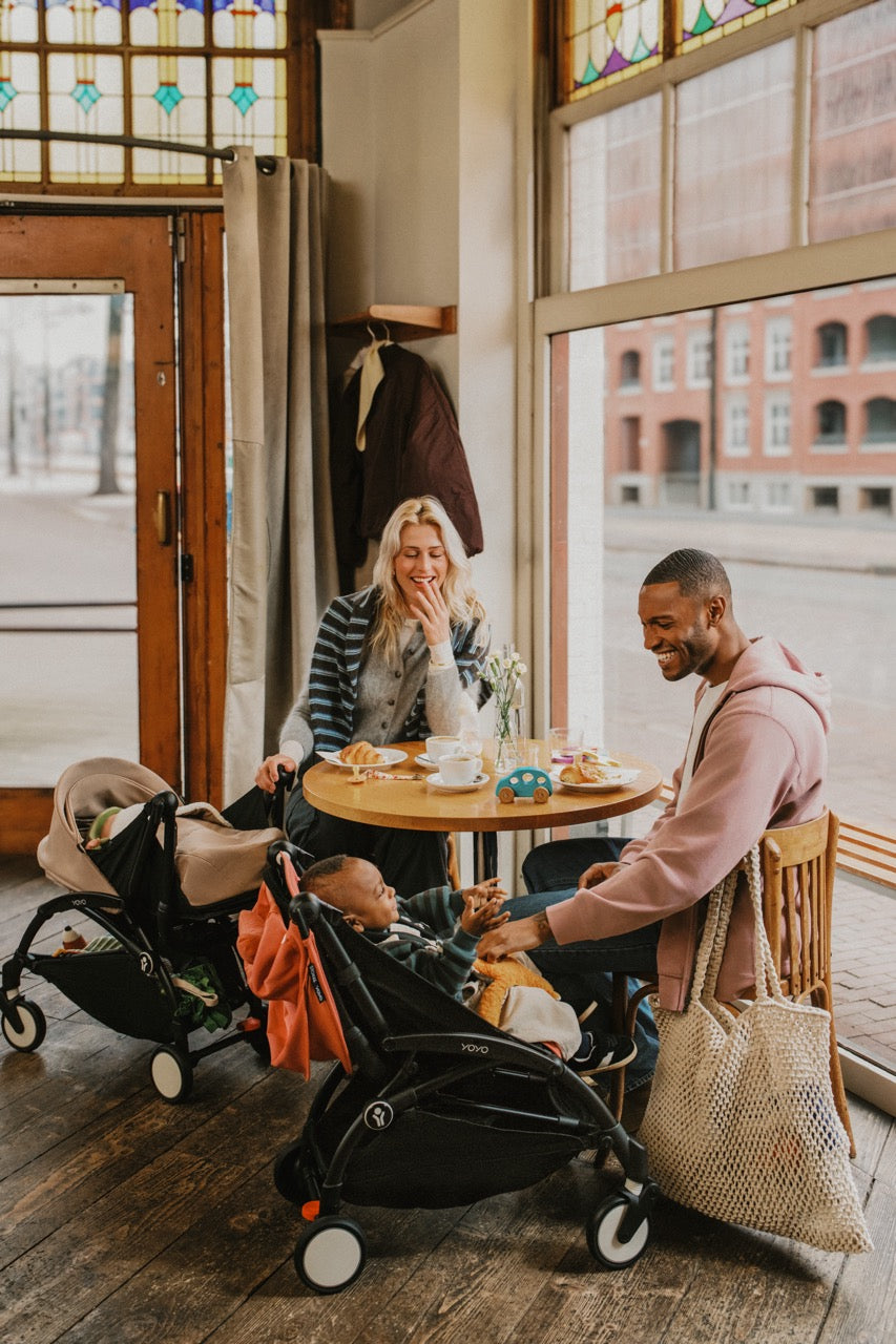 YOYO³ Stroller from Newborn to Toddler in Taupe