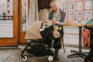 YOYO³ Stroller from Newborn to Toddler in Taupe