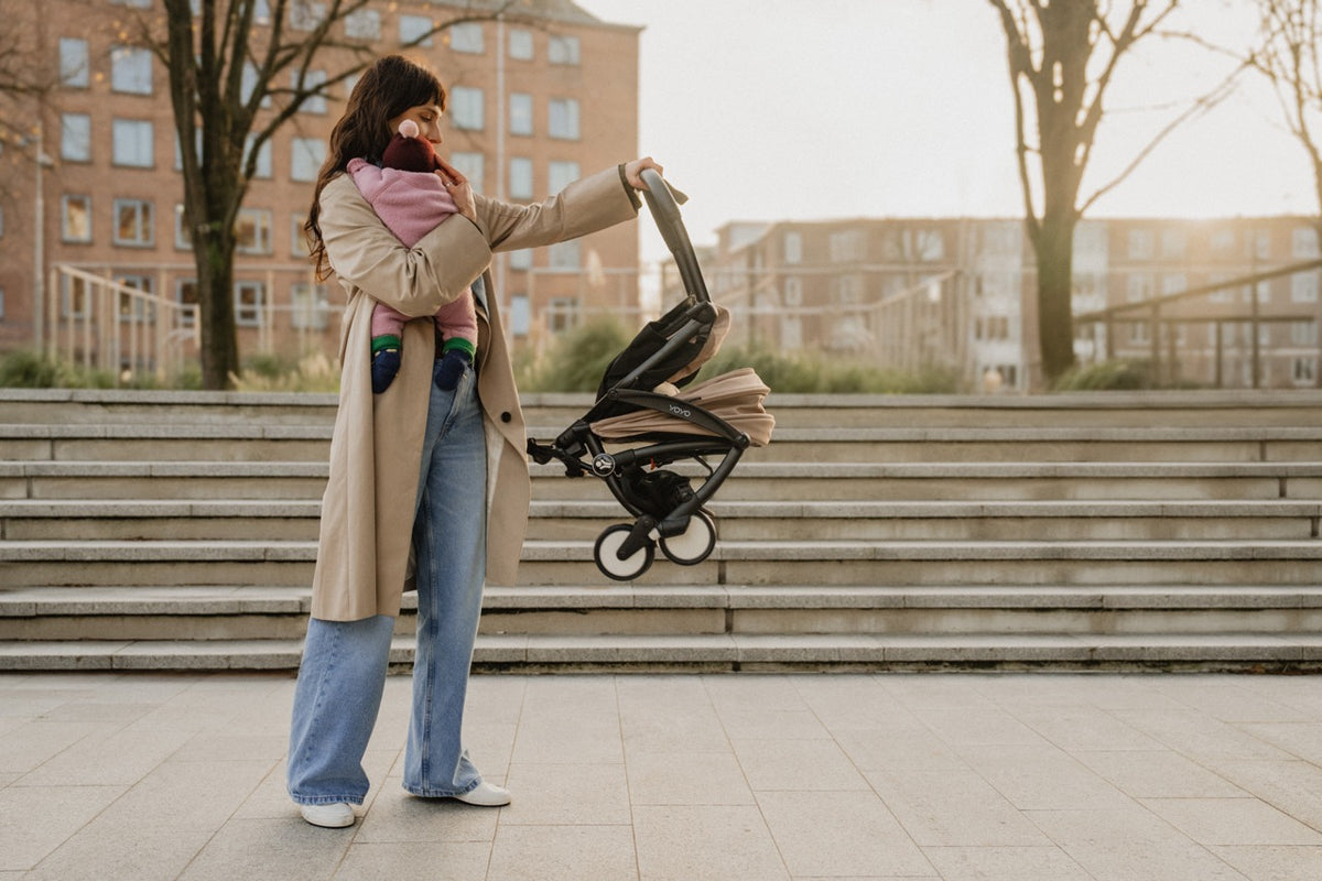 YOYO³ 0+ Newborn Pack in Taupe