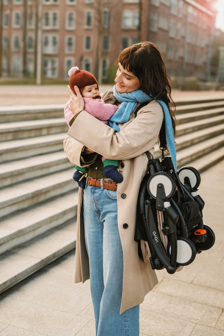 YOYO³ Stroller from Newborn to Toddler in Taupe