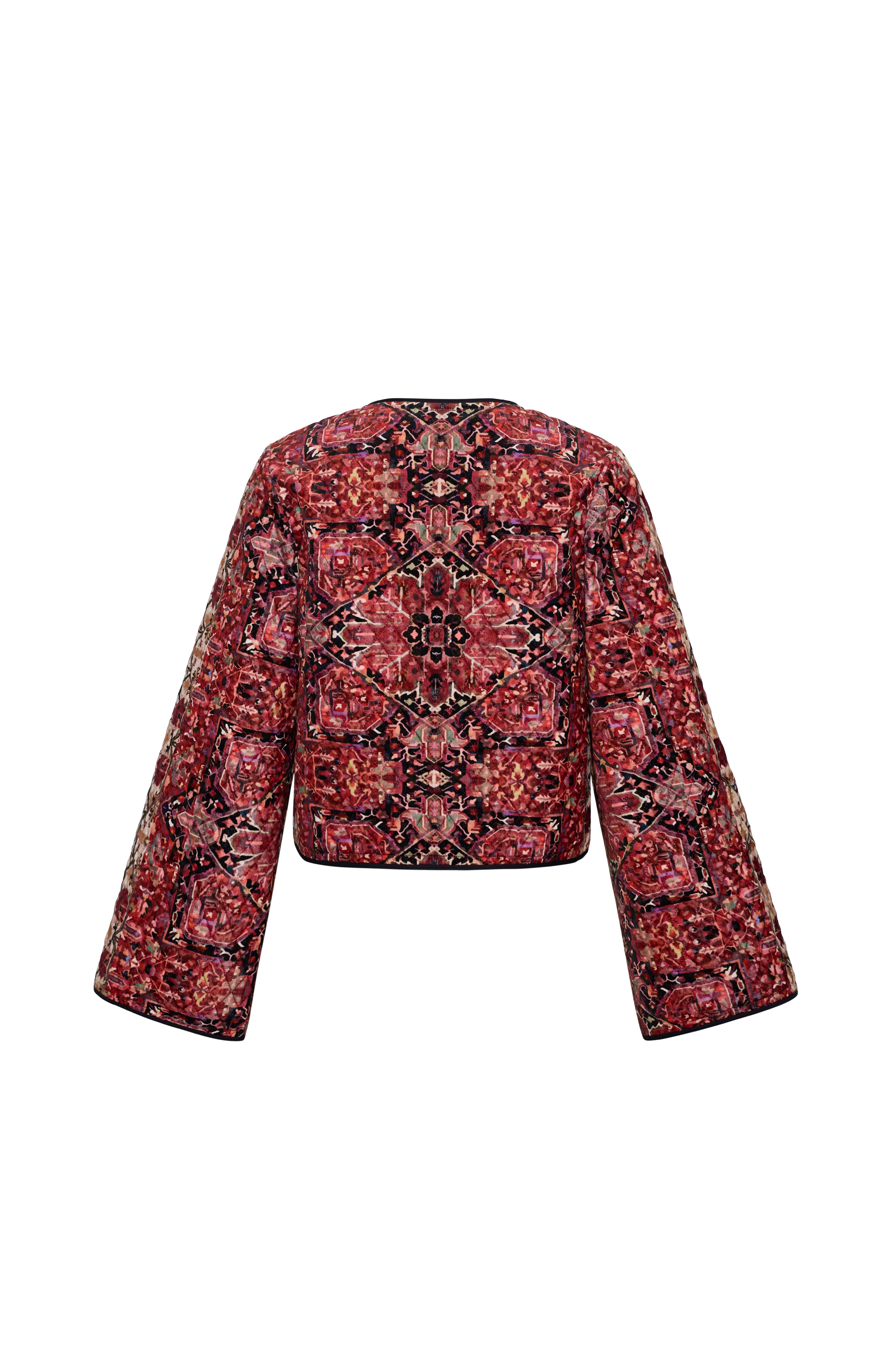 Yanna Jacket in Tapestry Red