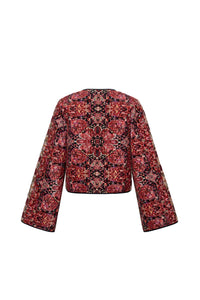 Yanna Jacket in Tapestry Red
