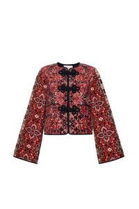 Yanna Jacket in Tapestry Red