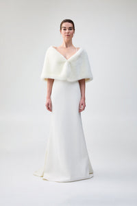 Yasmine Wrap in Blanc
