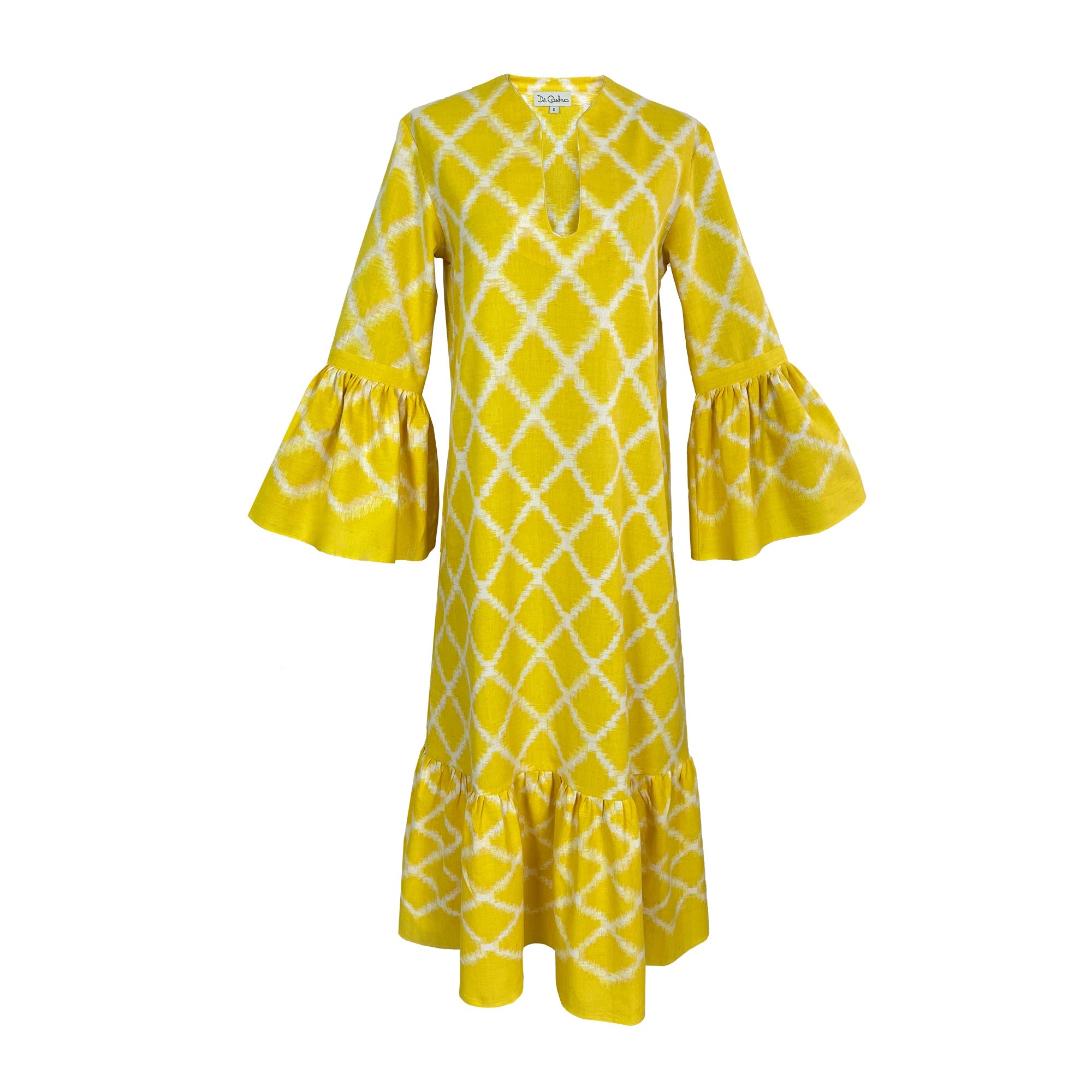 Yellow Rhombus Dress