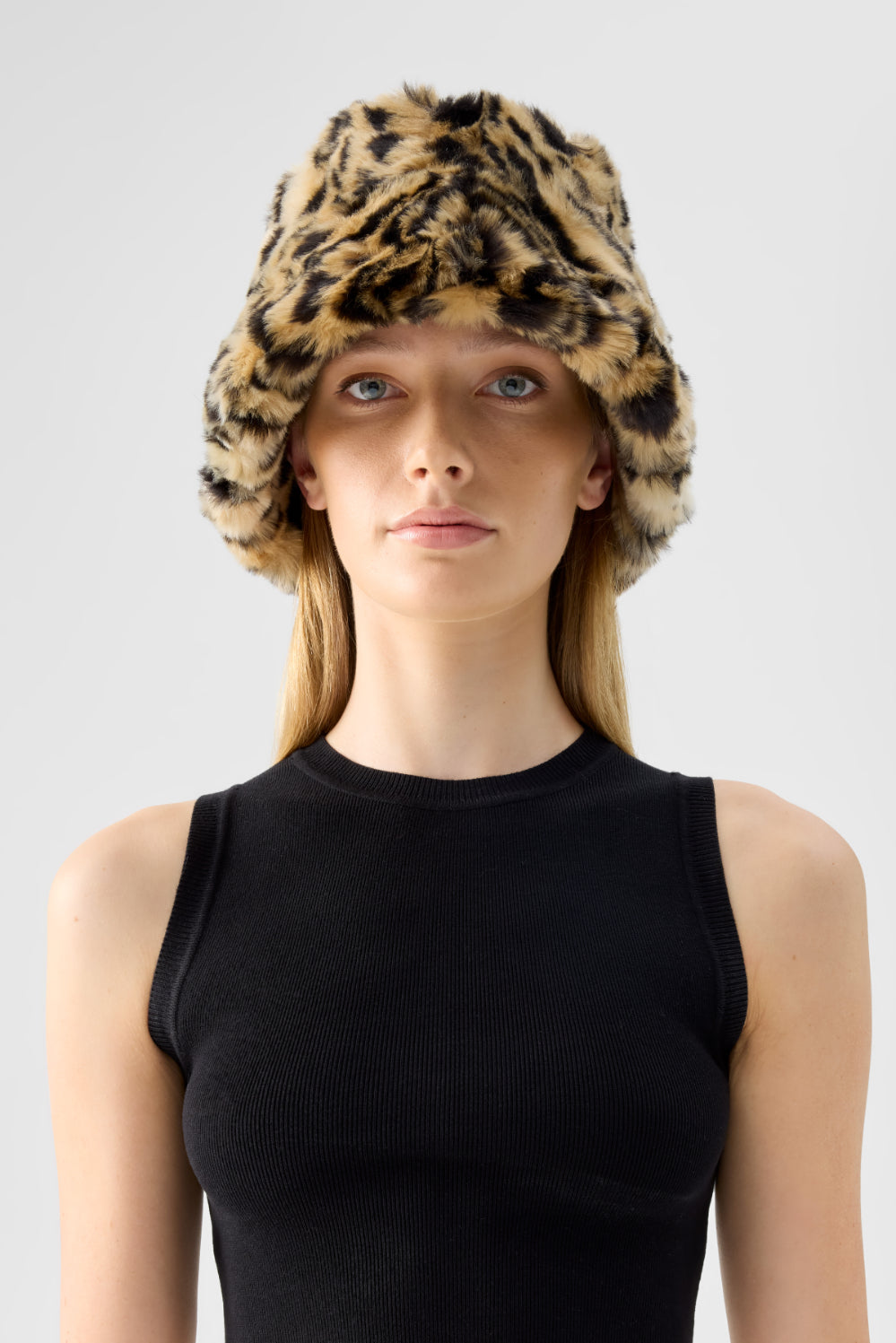 Yeoman Bucket Hat in Light Leopard