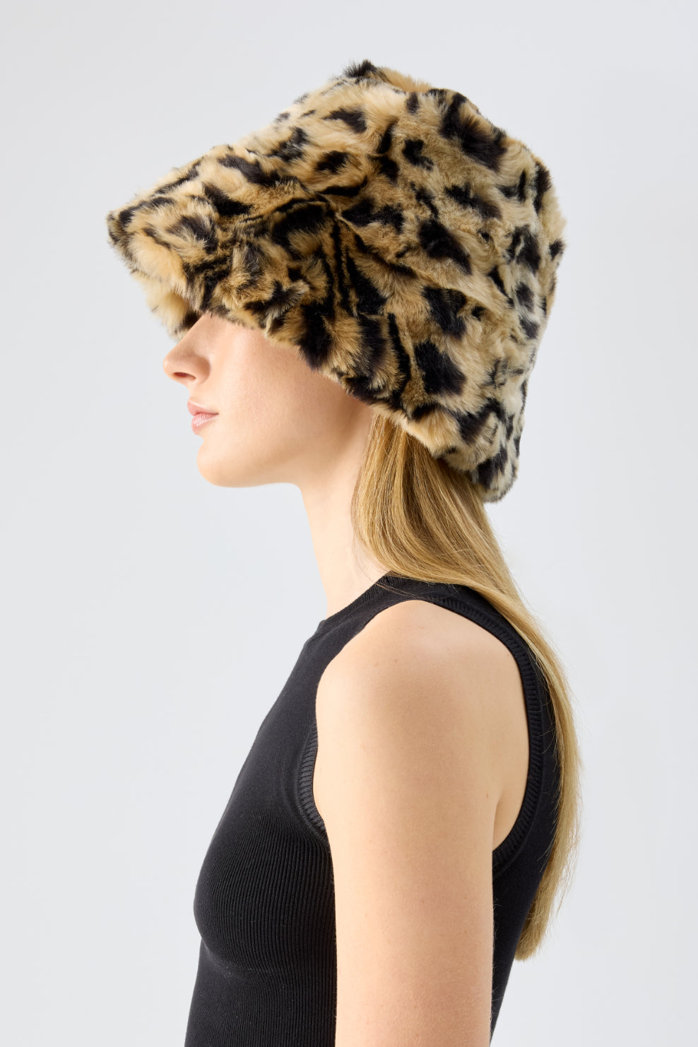 Yeoman Bucket Hat in Light Leopard