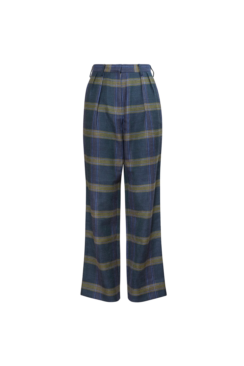 The York Trouser in Stirling Plaid. 