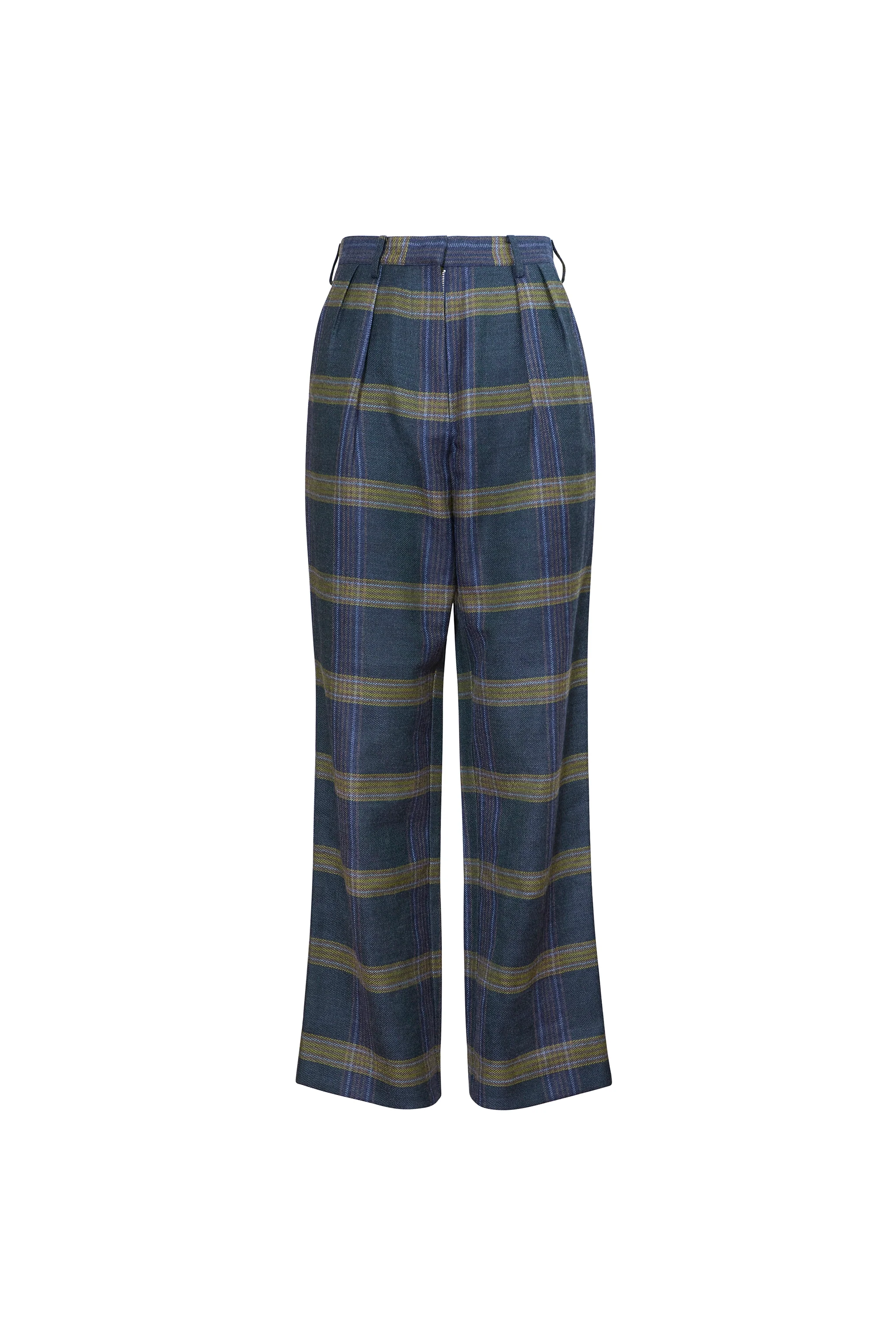 The York Trouser in Stirling Plaid. 