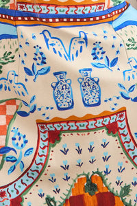 Yvette Dress in Sundance Tile