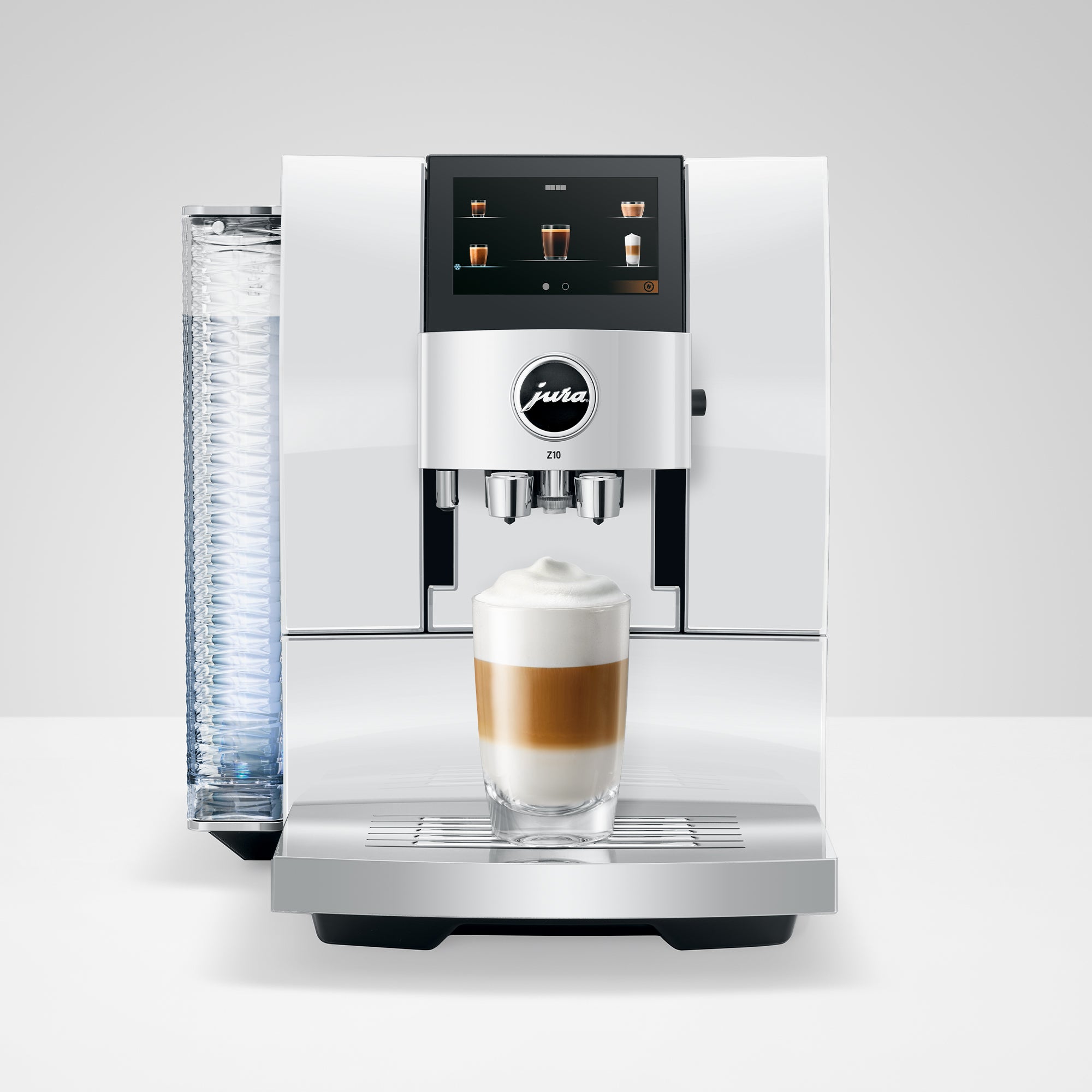 コンボ 26cm Majolica White Z10 Fully Automatic Coffee Machine in Diamond White | Over The Moon