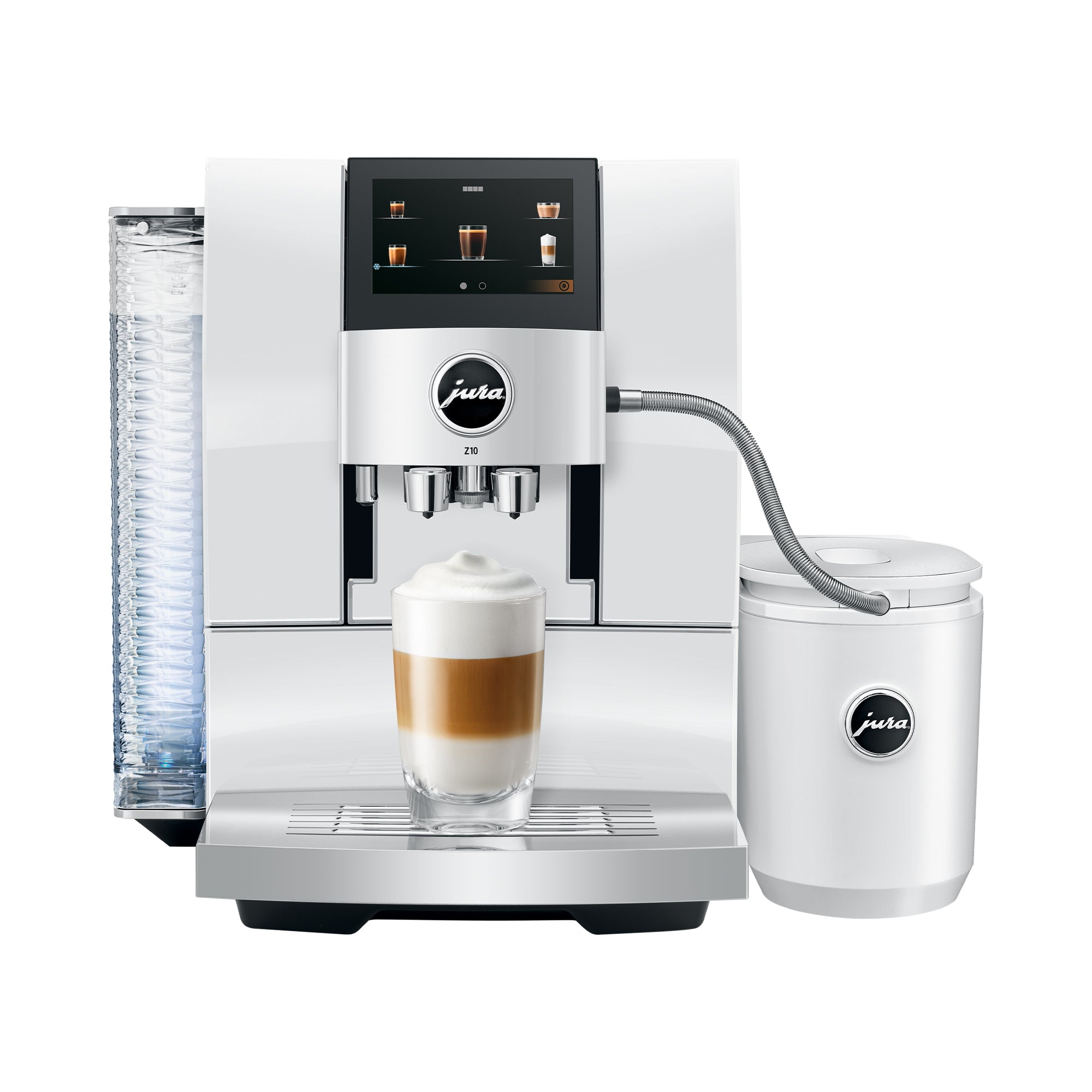 Z10 Fully Automatic Coffee Machine in Diamond White | Over The Moon