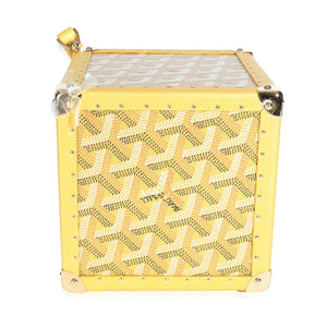 Goyard Gold ine Canvas De Trunk Bag Handbag box