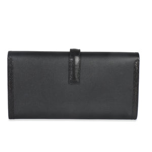 Hermès Black Swift Lizard Jige Elan Touch 29 Handbag bv