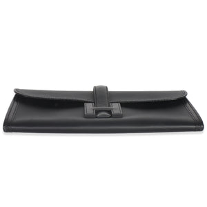 Hermès Black Swift Lizard Jige Elan Touch 29 Handbag stamp