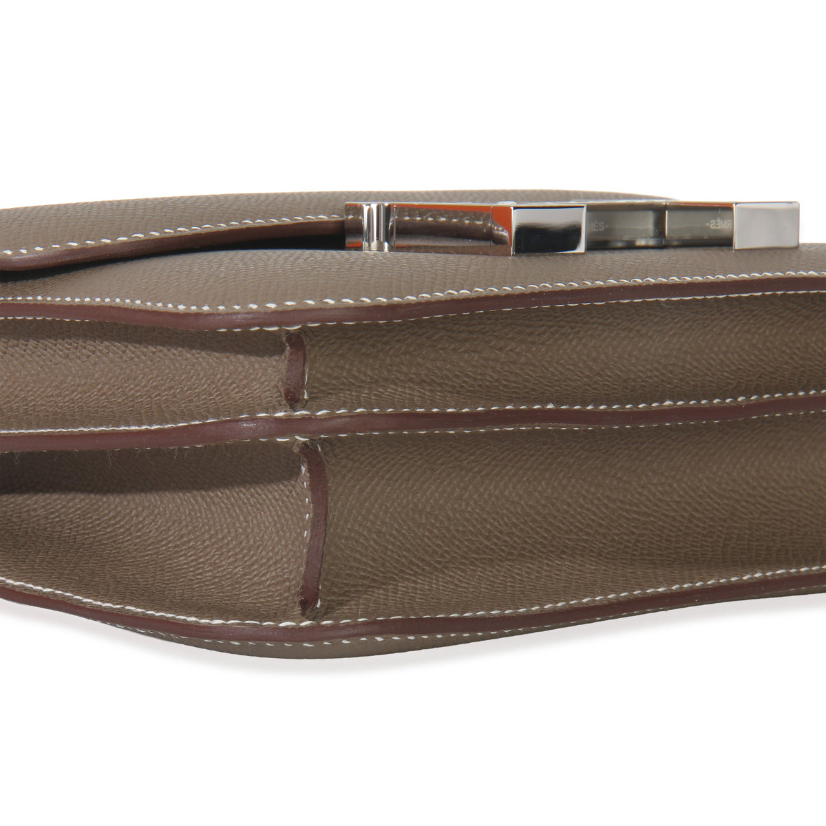 Hermès Etoupe Epsom Constance 18 PHW Handbag box