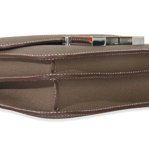 Hermès Etoupe Epsom Constance 18 PHW Handbag box
