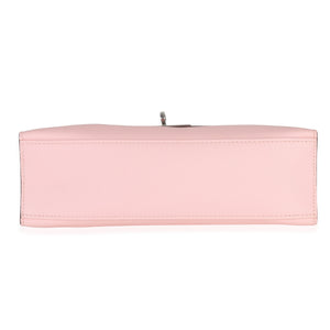 Hermès Rose Sakura Swift Kelly Pochette PHW Handbag stamp