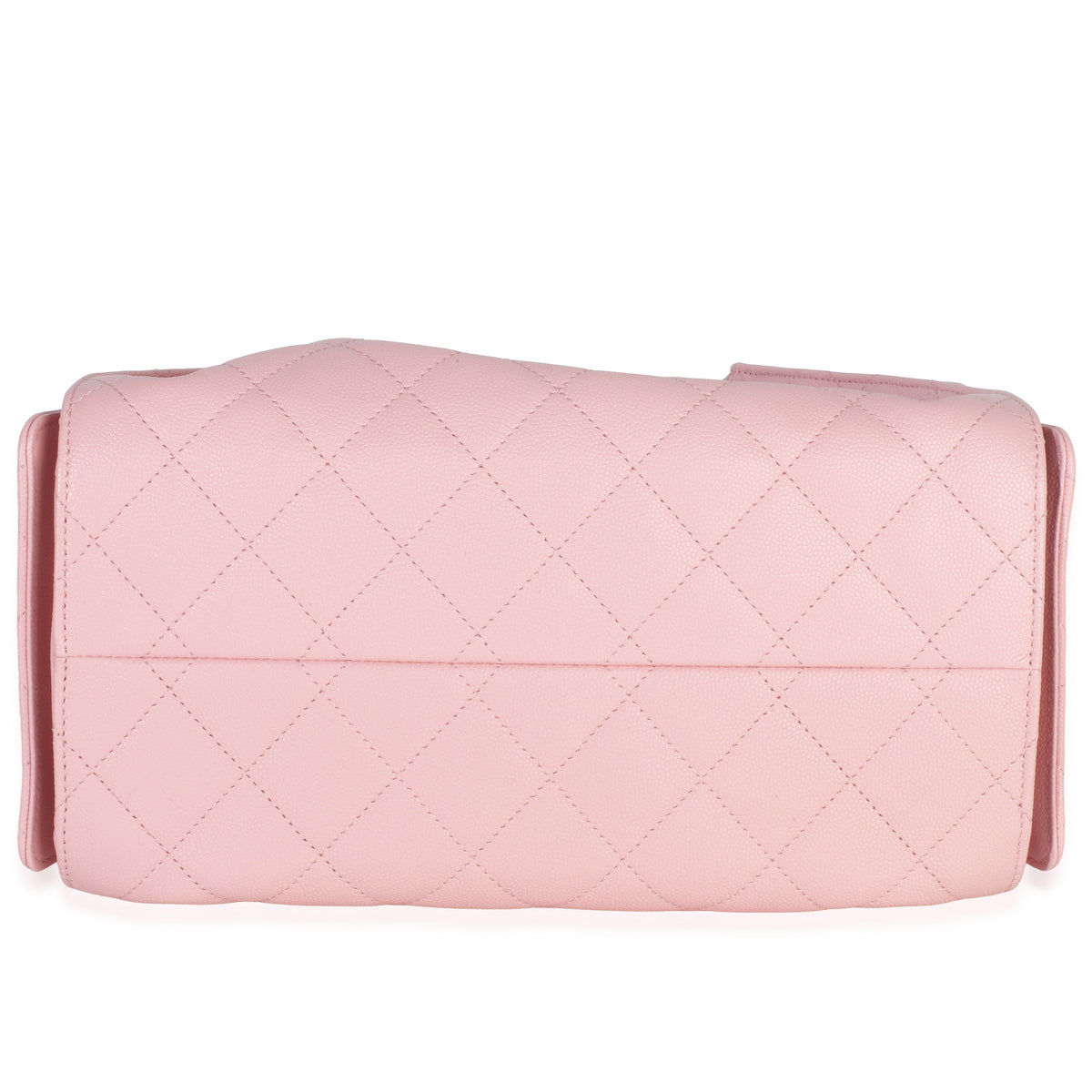 Chanel Pink Quilted Caviar Small  25 Hobo Handbag Handbag stamp