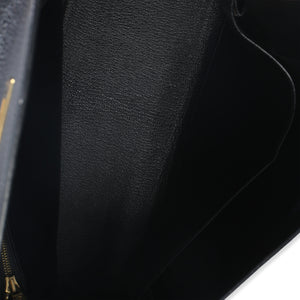 Hermès Vintage Black Ardennes Kelly 32 GHW Handbag ad1