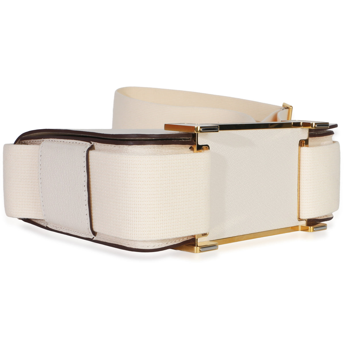 Hermès Nata Chevre Mysore Geta GHW Handbag clasp