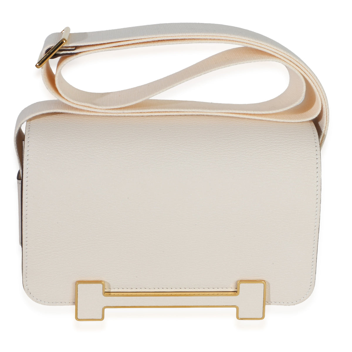 Hermès Nata Chevre Mysore Geta GHW Handbag fv