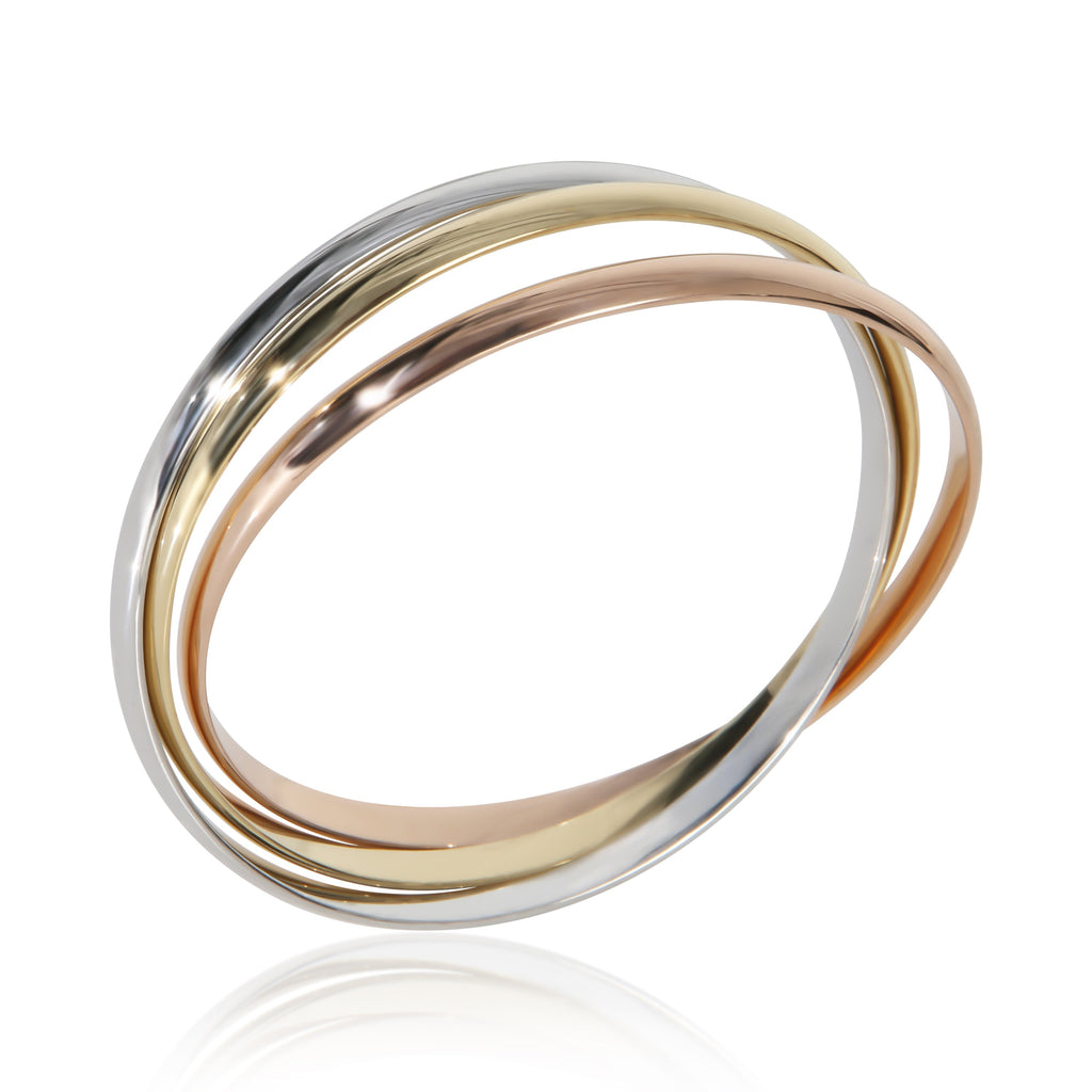 Cartier 3 Tone Gold  Trinity Bracelet bv