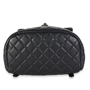 Chanel Black Quilted Calfskin Medium Urban Spirit Backpack Handbag 5