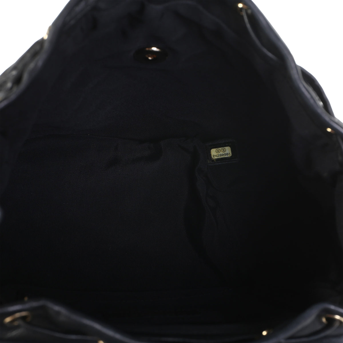 Chanel Black Quilted Calfskin Medium Urban Spirit Backpack Handbag 8