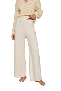 Fine Gauge Pant in Almond Heather