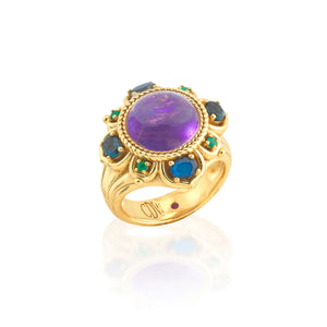 Contessa Belle Nuit Ring in Multi