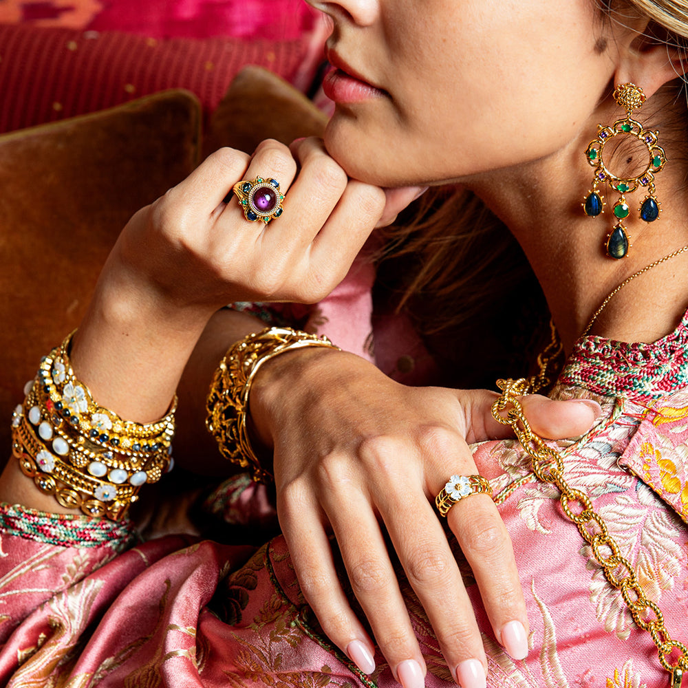 Contessa Belle Nuit Ring in Multi