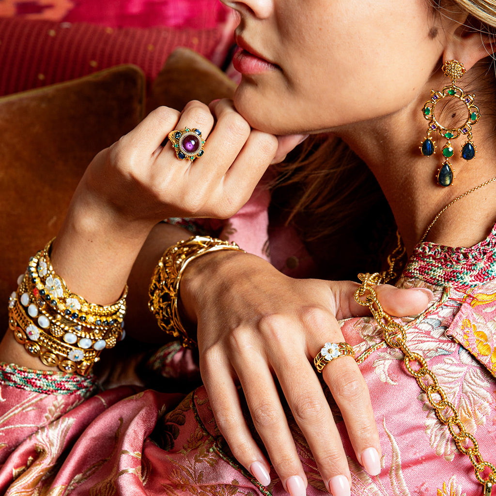 Contessa Belle Nuit Ring in Multi
