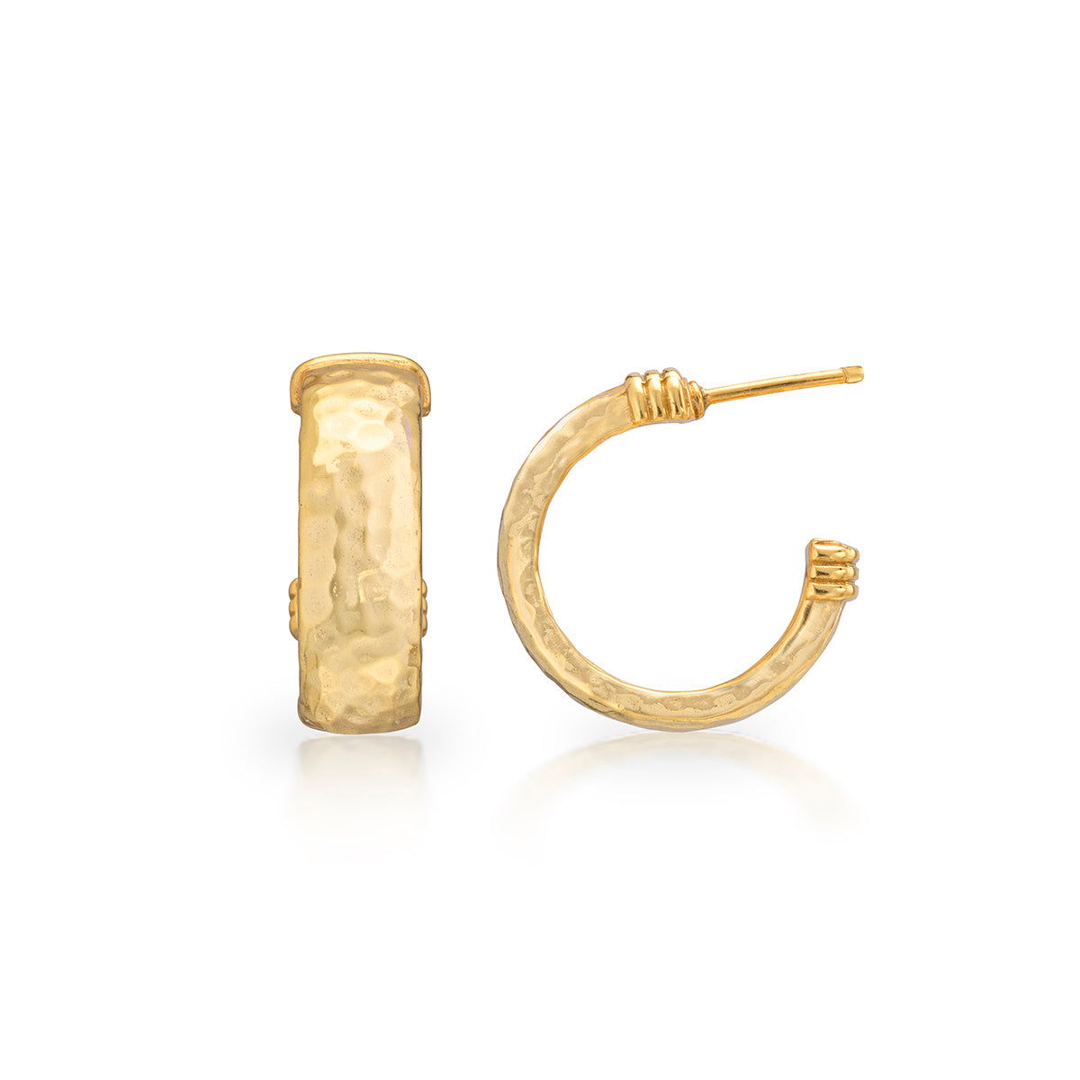 Cleopatra Classic Small Hoop Earrings in Gold