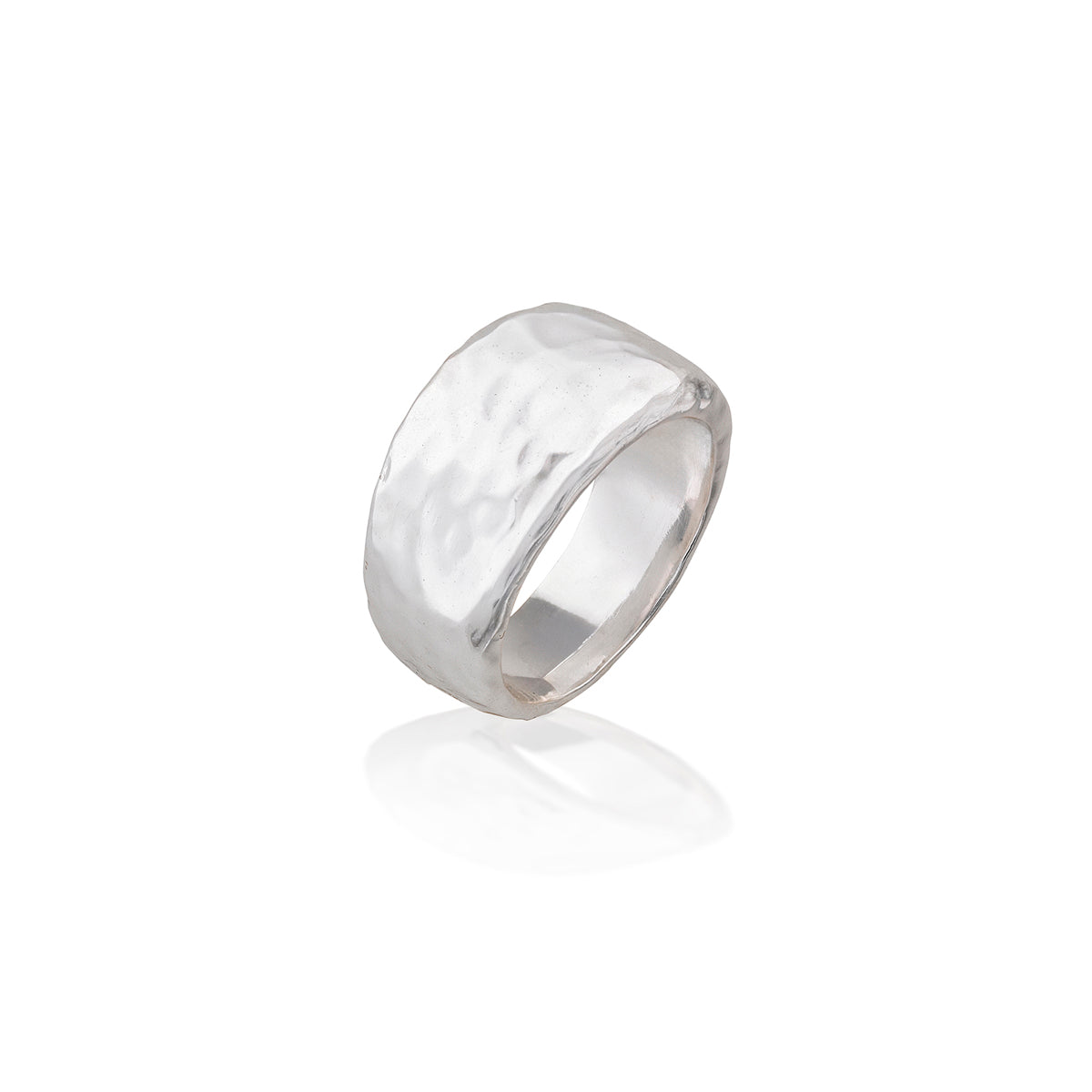 Cleopatra Ring Band in Silver