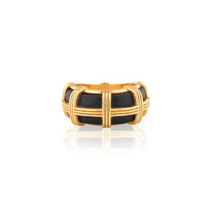 Gaia Ring in Ebony